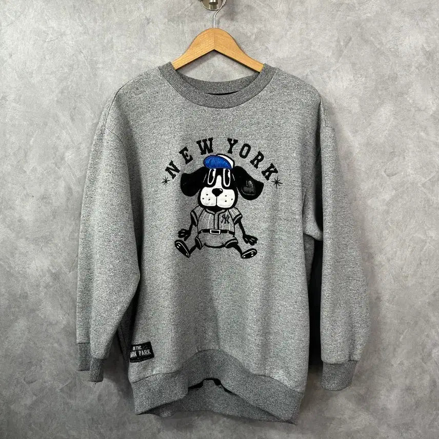 [BUNJANG] MLB Round Sweatshirt Spring/Autumn Size S / MLB 라운드 맨투맨 춘추 S