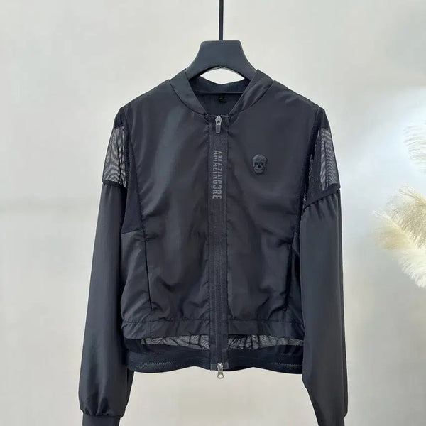 [BUNJANG] AMAZINGCRE Women's Round Collar Jacket / #어메이징크리 #AMAZINGCRE#여성골프웨어