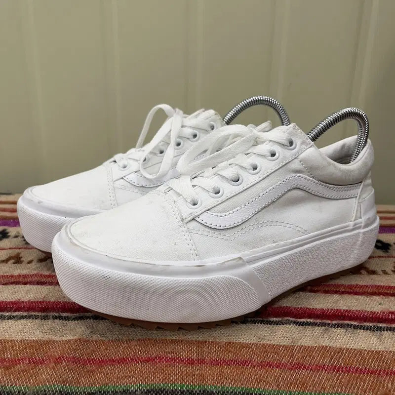 [BUNJANG] Vans Old Skool Stacked Platform Sneakers (235) / 반스 올드스쿨 스택드 플랫폼 스니커즈 235 X03440