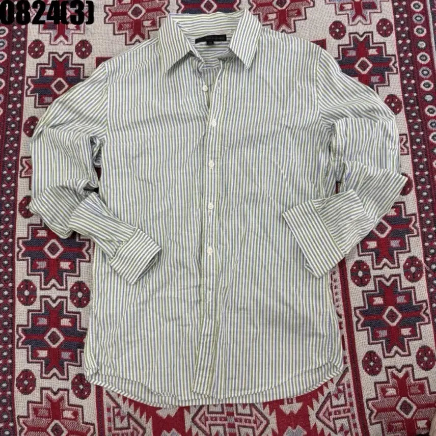 [BUNJANG] Solid Homme Striped Shirt / Solid homme 스트라이프 셔츠 100 8/24