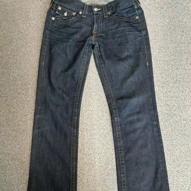 [BUNJANG] True Religion Blue Wash Bootcut Jeans / 트루릴리젼 청바지 부츠컷140