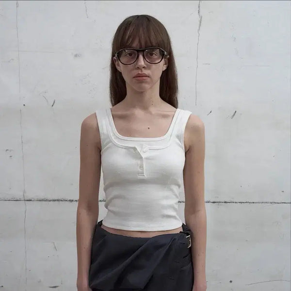 [BUNJANG] LCDC TM Layered Tank Top / [정가 5만 9천] [현재 품절] lcdc tm 엘씨디씨 티엠 레이어드 탱크 탑 나시