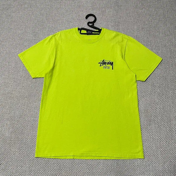 [BUNJANG] Stussy Paris Round T-Shirt M / M 스투시 파리 라운드 반팔티 B.8107