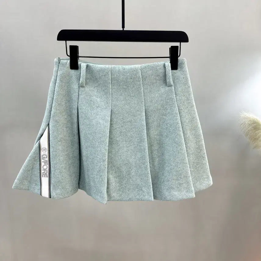 [BUNJANG] G/Fore Women's Wool Blend Golf Skirt - Mint Green (Size L/2) / #지포어 #GFORE#여성골프웨어