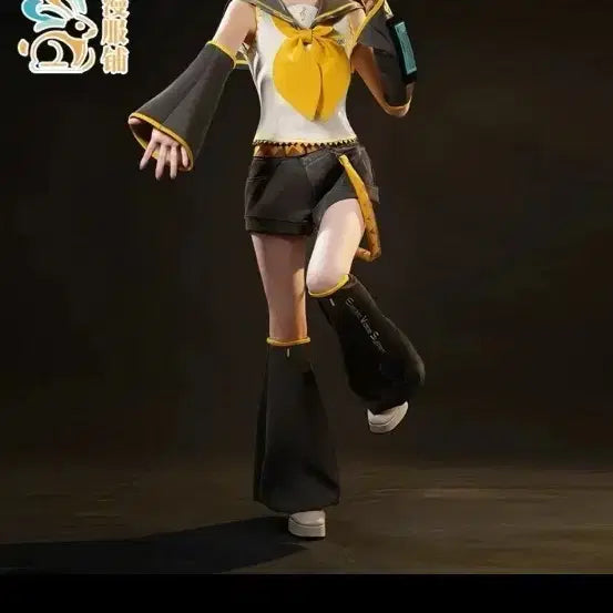 [BUNJANG] Kagamine Rin Manbok Shop Cosplay Set / 보카로 보컬로이드 카가미네 린 만복샵 코스프레 판매