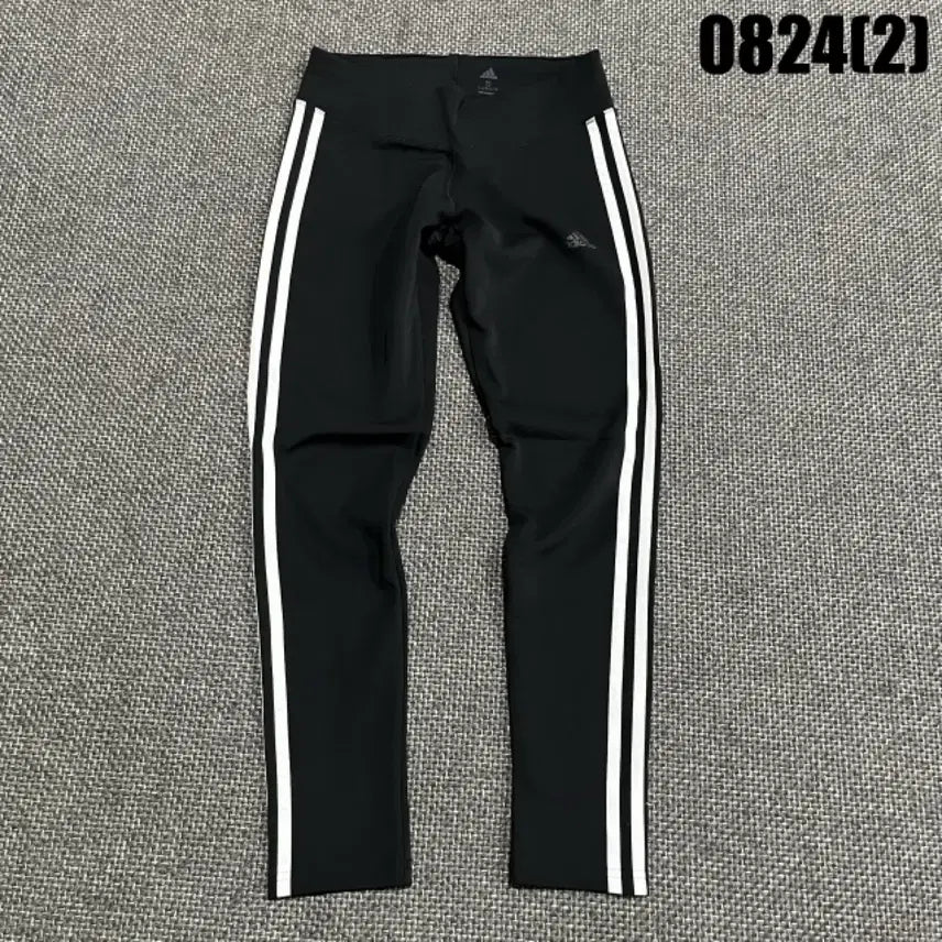 [BUNJANG] Adidas Three-Stripes Leggings Black S / 아디다스 삼선 레깅스 블랙 s