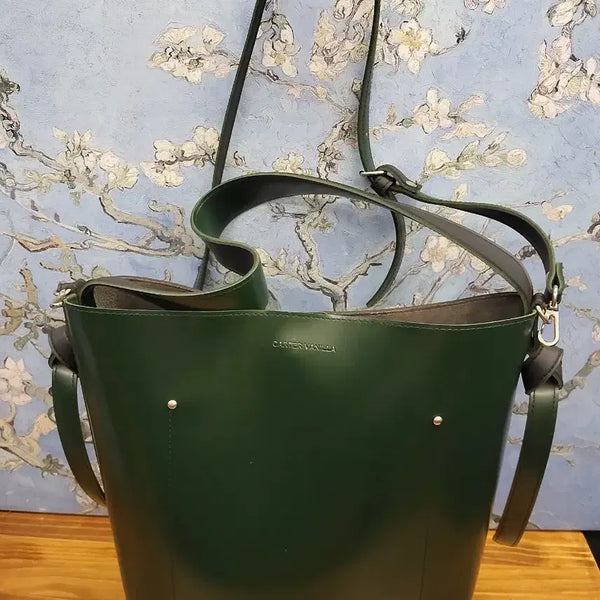 [BUNJANG] Carter Vanilla Green Shoulder Bag / 카터 바닐라 그린 숄더백