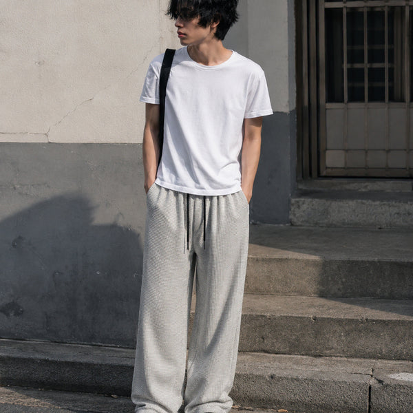 [BUNJANG] Men's Gray Wide Training Pants Size 31-32 / (새상품) 그레이 와이드 남성 트레이닝 바지 사이즈 31-32