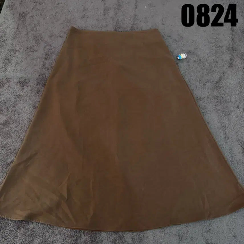 [BUNJANG] Brown Flare Midi Skirt (M) / 플레어스커트 (m)