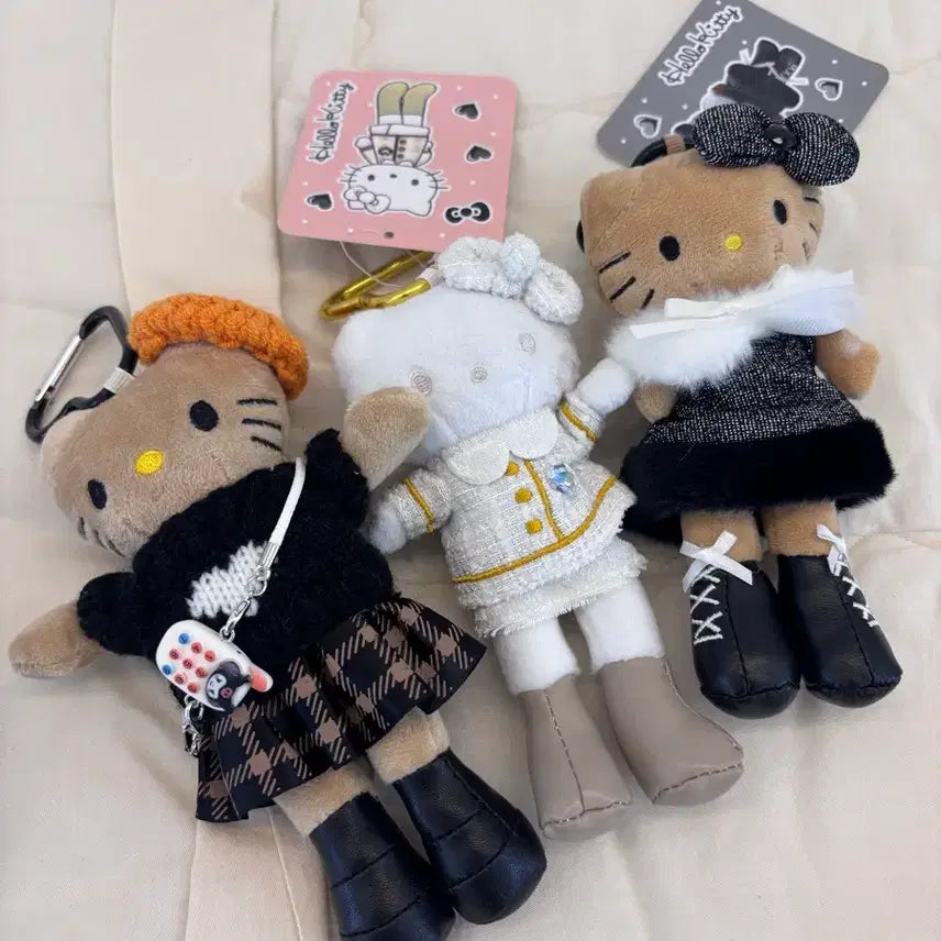 [BUNJANG] Hello Kitty Keyring 3-Set Bundle / 헬로키티 키링 3종 세트 일괄