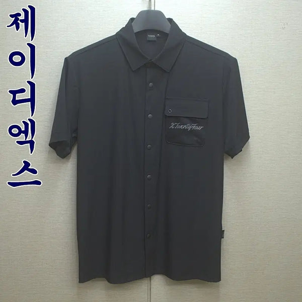 [BUNJANG] JDX Functional Short-Sleeve Collar Shirt / 0549-JDX(95)기능성,반팔카라셔츠/구제시장