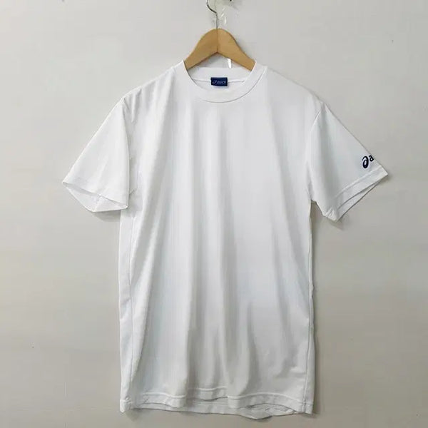 [BUNJANG] Asics Functional T-Shirt White L / asics 아식스 기능성 티셔츠 화이트