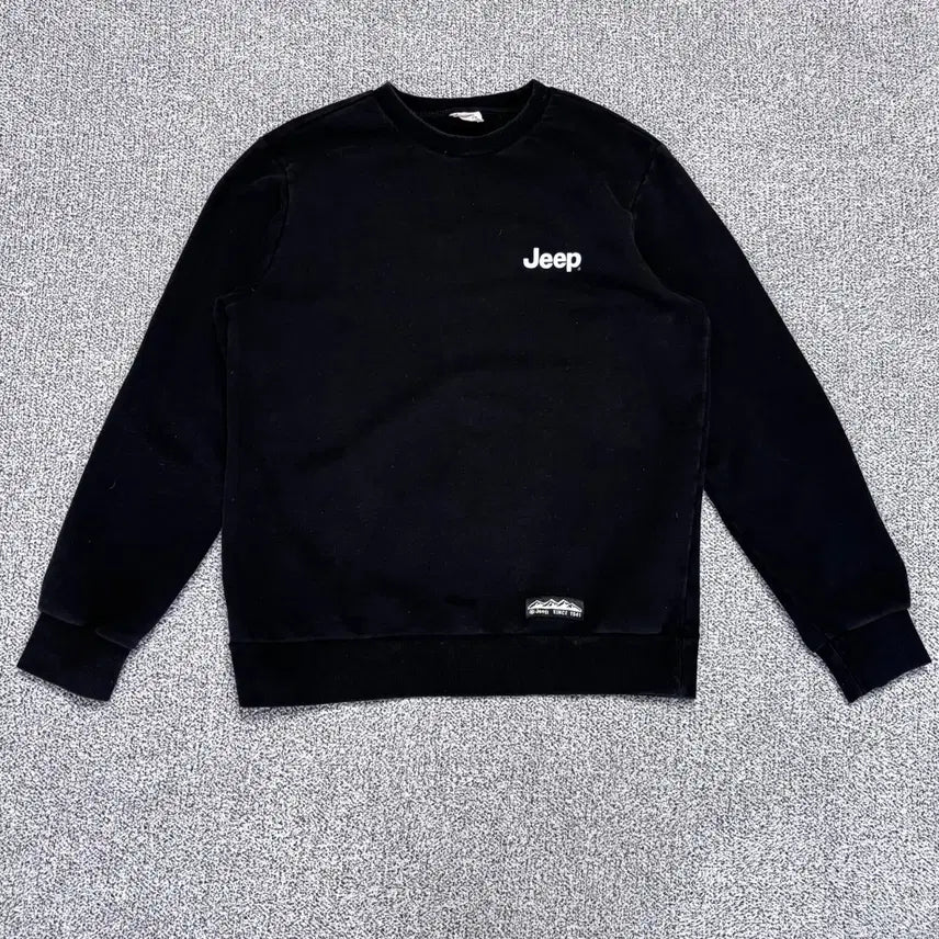 [BUNJANG] Jeep Basic Small Logo Sweatshirt XL / XL 지프 베이직 스몰로고 맨투맨 0823