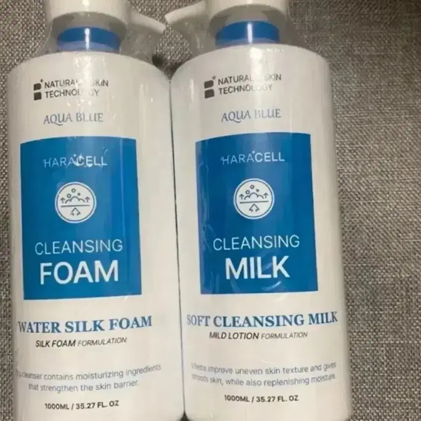 [BUNJANG] Harra Cell Cleansing Foam / Cleansing Milk 1000ml / 하래셀 클렌징폼 / 클렌징 밀크 1000ml