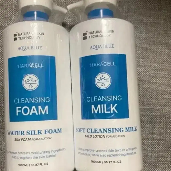 [BUNJANG] Harra Cell Cleansing Foam / Cleansing Milk 1000ml / 하래셀 클렌징폼 / 클렌징 밀크 1000ml