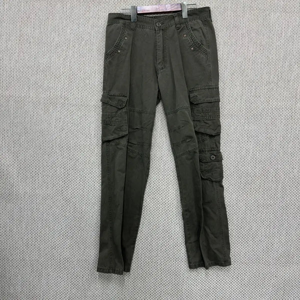 [BUNJANG] Vintage Y2K Magazine Multi-Pocket Cargo Pants (Size 32) / 빈티지 Y2K 탄창 멀티포켓 카고 바지 32 H02875