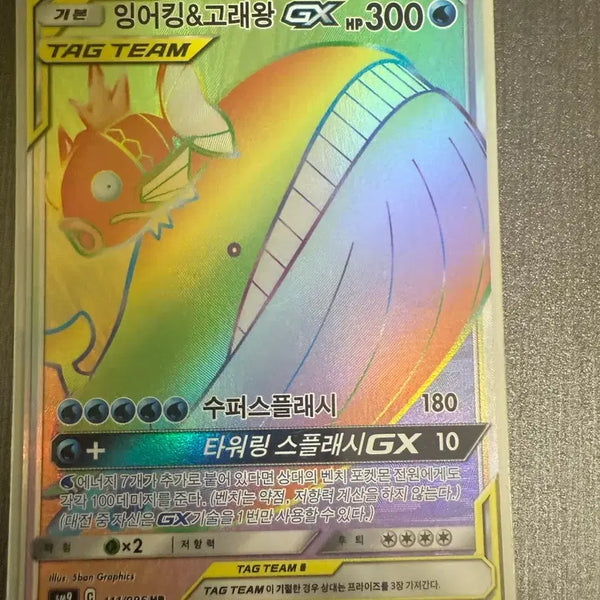 [BUNJANG] Magikarp & Wailord TAG TEAM HG / 잉어킹&고래왕 TAG TEAM 태그팀 hg