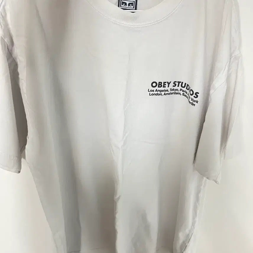 [BUNJANG] OBEY Short Sleeve T-Shirt L / 오베이 반팔 L 택포