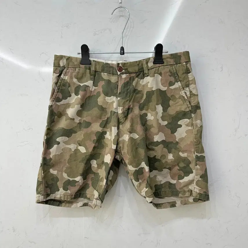 [BUNJANG] Scotch & Soda Camouflage Chino Short Pants 33 / 스카치앤소다 정품 카모플라쥬 치노 숏팬츠 반바지 33
