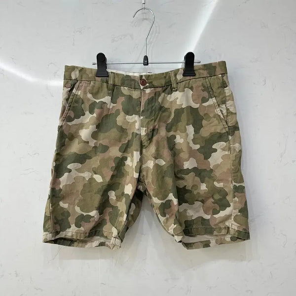 [BUNJANG] Scotch & Soda Camouflage Chino Short Pants 33 / 스카치앤소다 정품 카모플라쥬 치노 숏팬츠 반바지 33