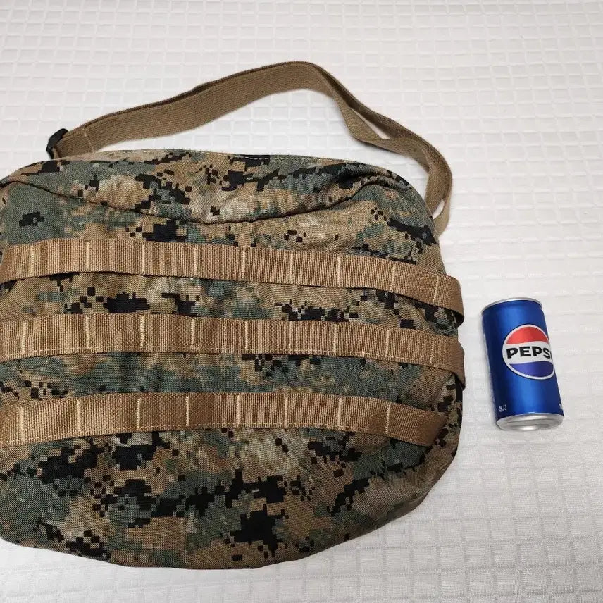 [BUNJANG] USMC "Green Beret" Shoulder Bag / (숄더백으로수선)미 해병 그린마펫 사이드백 팝니다.