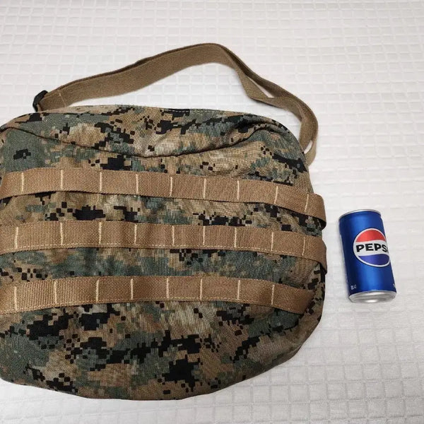 [BUNJANG] USMC "Green Beret" Shoulder Bag / (숄더백으로수선)미 해병 그린마펫 사이드백 팝니다.