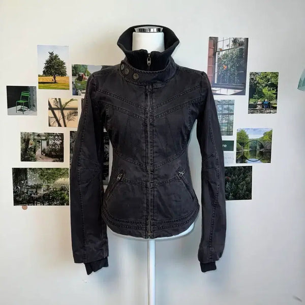 [BUNJANG] Diesel High Neck Jacket / 디젤 하이넥 자켓