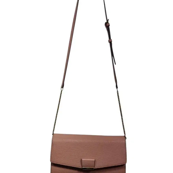 [BUNJANG] Beanpole Leather Crossbody Bag Light Pink / 빈폴 크로스백 (택포)