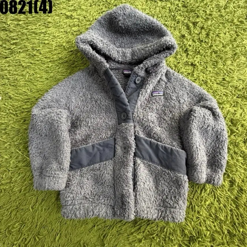 [BUNJANG] Patagonia Fleece Hooded Jacket Gray / 파타고니아 플리스 후드 자켓 그레이 0821
