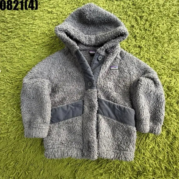[BUNJANG] Patagonia Fleece Hooded Jacket Gray / 파타고니아 플리스 후드 자켓 그레이 0821