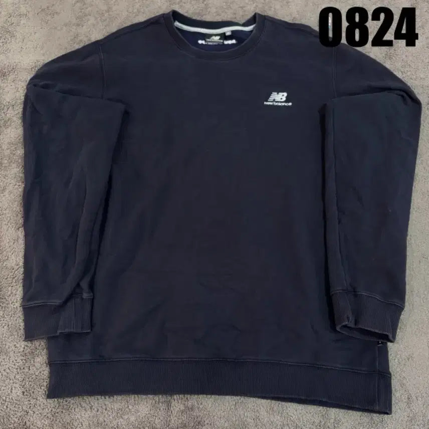 [BUNJANG] New Balance Sweatshirt Navy XL / 뉴발란스 맨투맨 네이비 (XL)