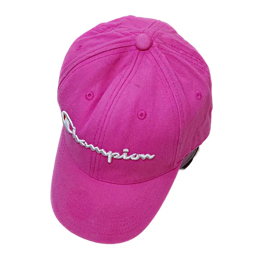 [BUNJANG] Champion Sporty Baseball Cap 57 Pink / 챔피온 스포티한 야구모자 57 핑크 16920
