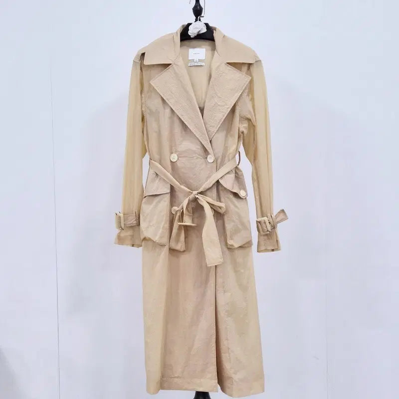 [BUNJANG] FEB:NONI High-Quality Lightweight Trench Windbreaker / FEB:NONI 국내고퀄 바스락 트렌치 바람막이