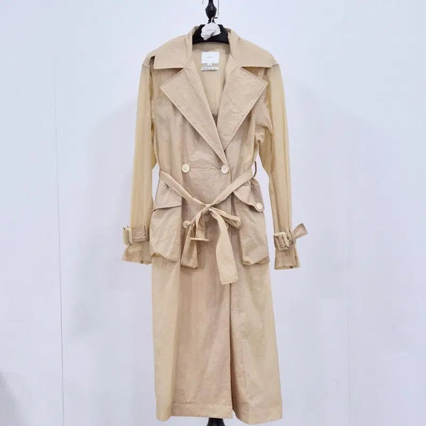 [BUNJANG] FEB:NONI High-Quality Lightweight Trench Windbreaker / FEB:NONI 국내고퀄 바스락 트렌치 바람막이