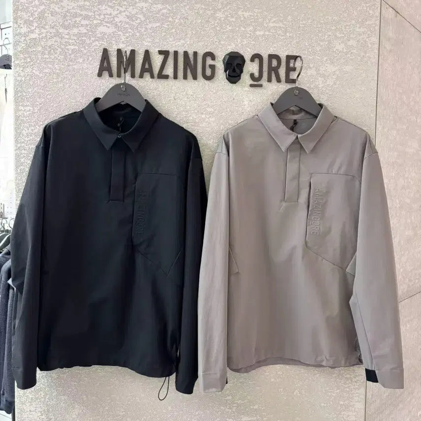 [BUNJANG] AMAZINGCRE Men's Long Sleeve T-Shirt / #어메이징크리 #AMAZINGCRE#남성골프웨어