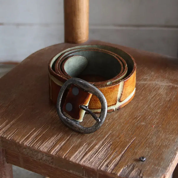 [BUNJANG] Real Leather Belt / 레더 벨트