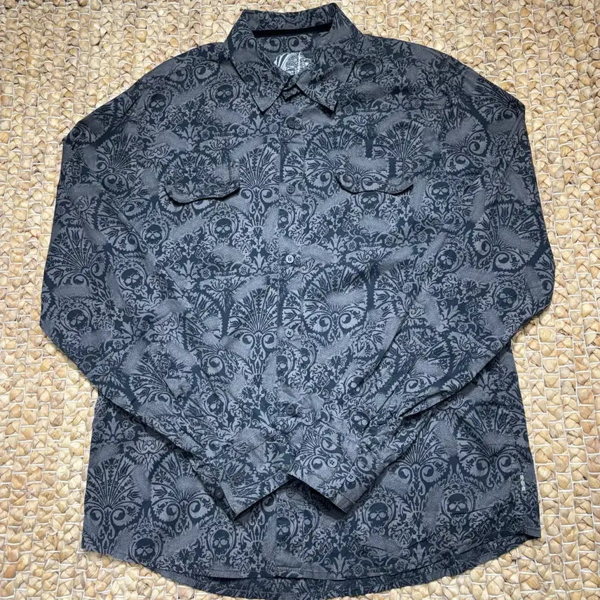 [BUNJANG] Skull Pattern Shirt / 스컬 패턴 셔츠 (ㅎ5907)
