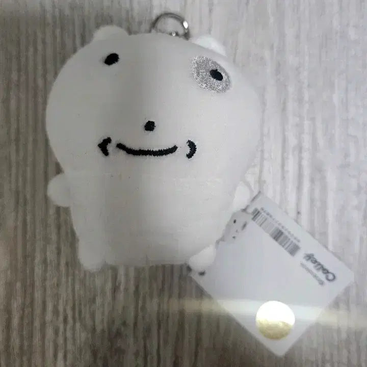 [BUNJANG] Nunmeongi Doll Keyring (Forced Smile) / 눈멍이 인형 키링 (억지미소)