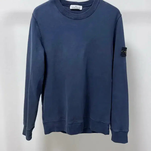 [BUNJANG] Stone Island Crewneck Sweatshirt Navy / 스톤아일랜드 맨투맨 네이비 팝니다