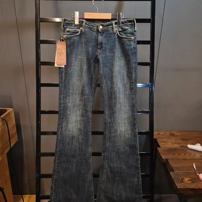 [BUNJANG] CIMARRON LOPEZ Bootcut Flare Denim Pants Indigo / [30] 시마론 CIMARRON LOPEZ 부츠컷 플레어 데님 팬츠 인디고 4.9