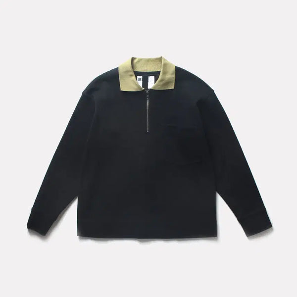 [BUNJANG] MHL. One-Pocket Collar T-Shirt / 엠에이치엘 카라티셔츠 [MHL]_2739