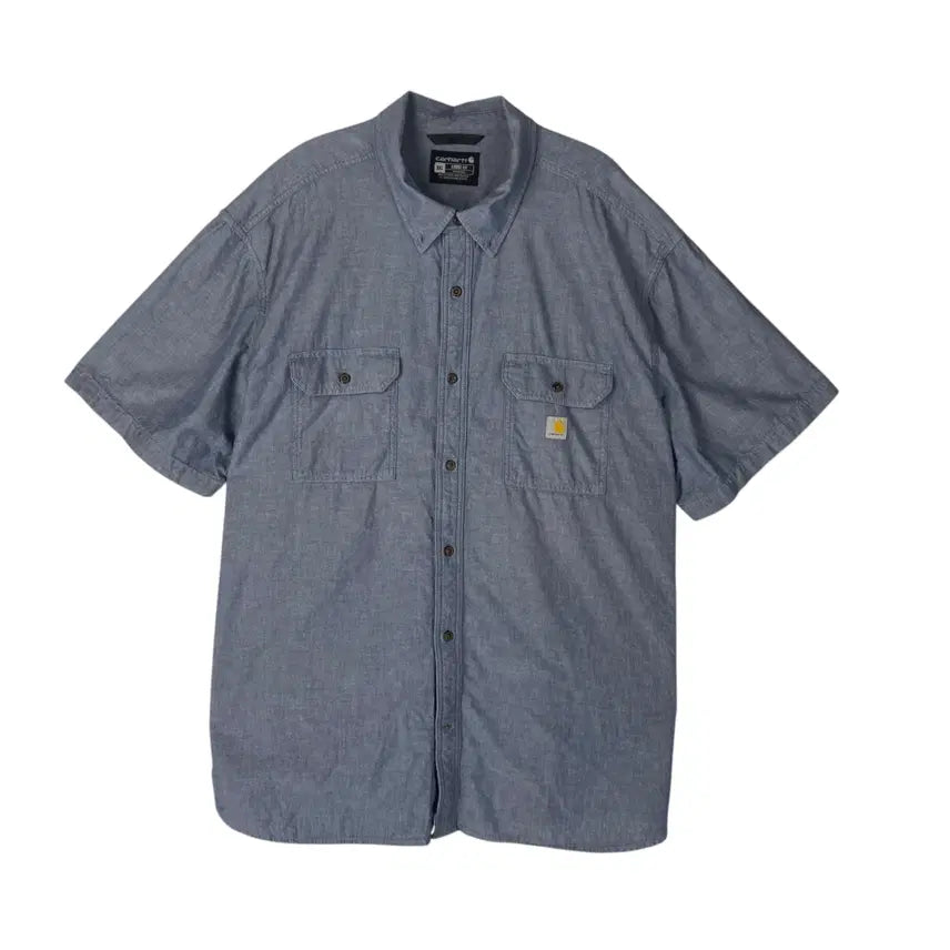 [BUNJANG] Carhartt Short Sleeve Work Shirt (3XL) / 135. 칼하트 반팔 워크 셔츠 (3XL)