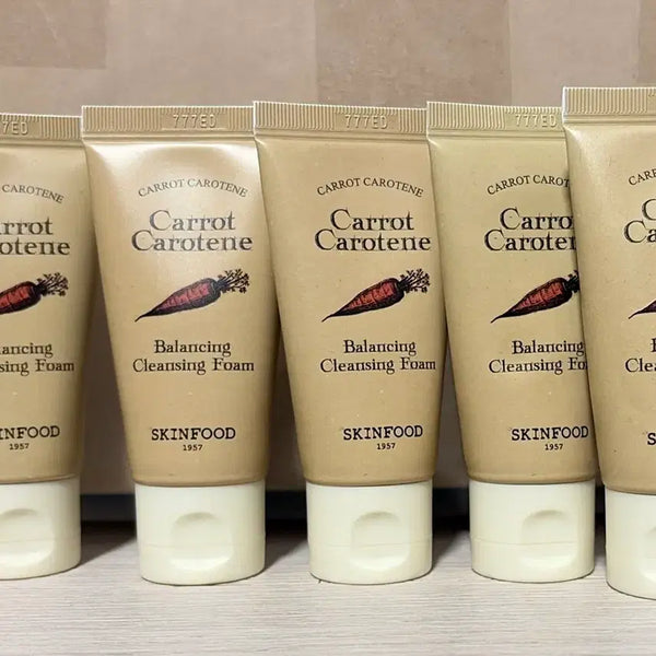 [BUNJANG] Skinfood Carrot Cleansing Foam Bundle Set / 스킨푸드 당근 클렌징폼 일괄
