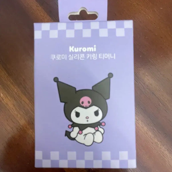 [BUNJANG] Kuromi T-Money Silicone Keyring / 쿠로미 티머니 실리콘키링