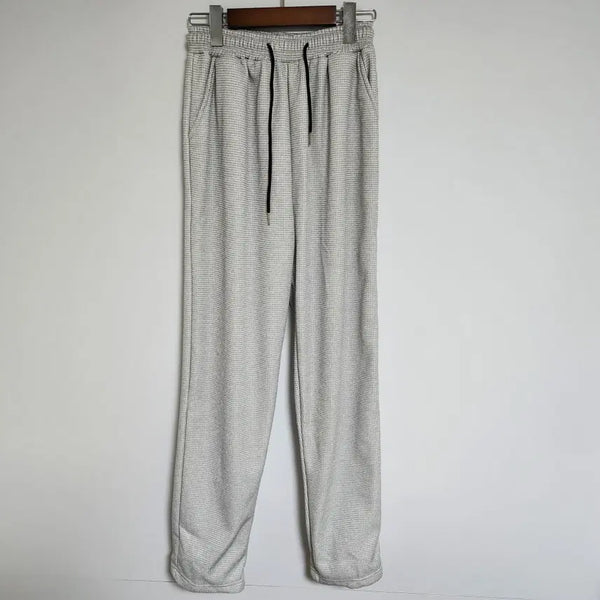 [BUNJANG] Men's Grey Wide-Leg Training Pants (Size 31-32) / (새상품) 그레이 와이드 남성 트레이닝 바지 사이즈 31-32