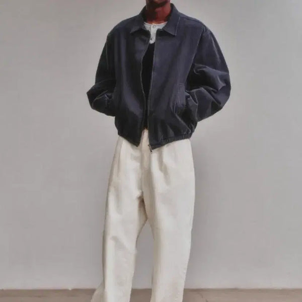 [BUNJANG] Artifacts Washed Swing Jacket Navy L / 새제품 L) 아트이프액츠 워시드 스윙 자켓 네이비