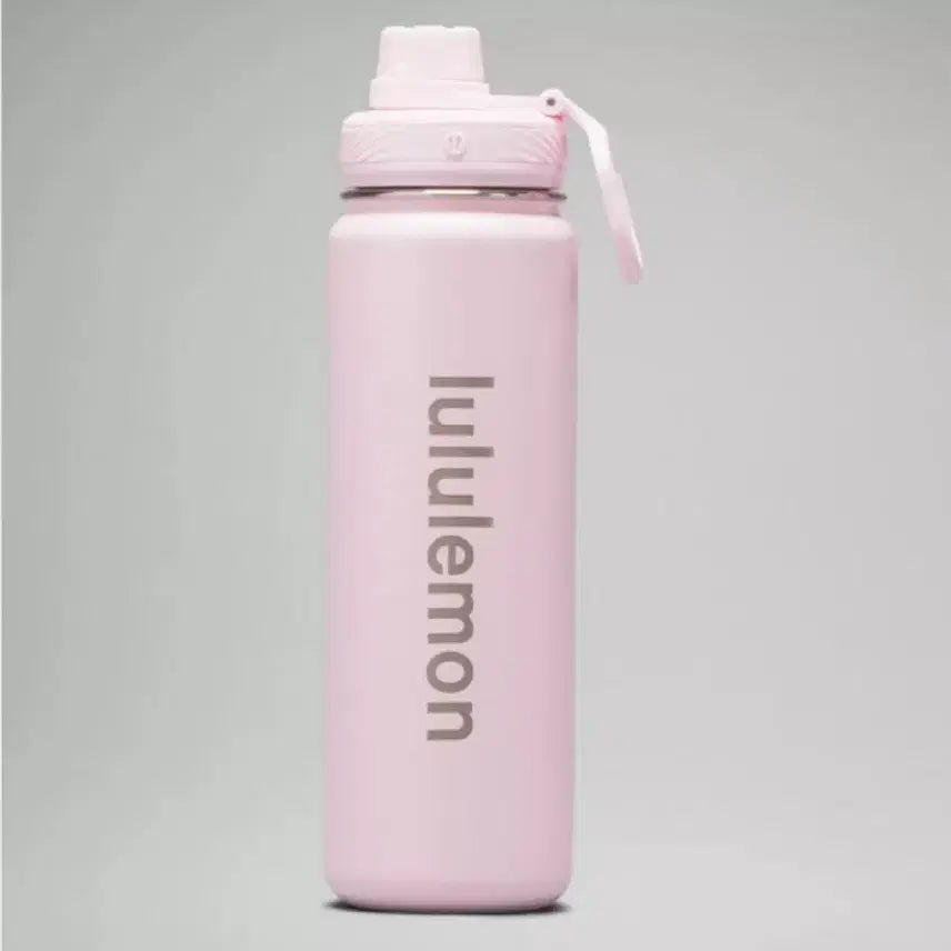 [BUNJANG] Lululemon Pink Tumbler with Handle / 룰루레몬 텀블러 핑크