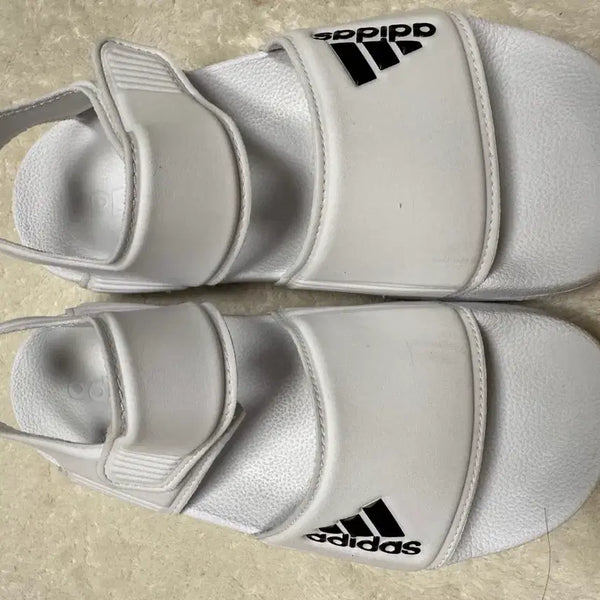 [BUNJANG] Adidas White Sandals (220) / 아디다스 샌들 화이트 220