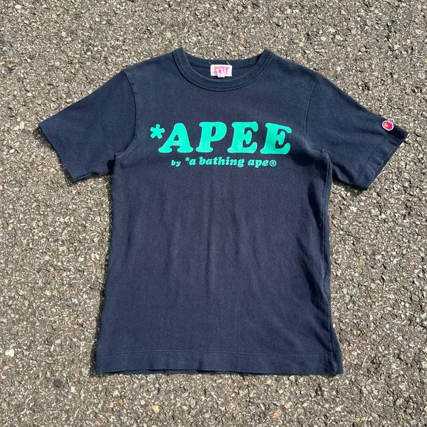 [BUNJANG] APEE by BAPE 2007 T-Shirt Pink Monkey Short Size / 2007 APEE by BAPE 티셔츠