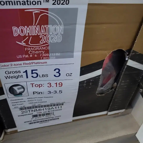 [BUNJANG] Storm Domination 2020 Bowling Ball 15LB / 스톰 도미네이션 2020 볼링공 15LB